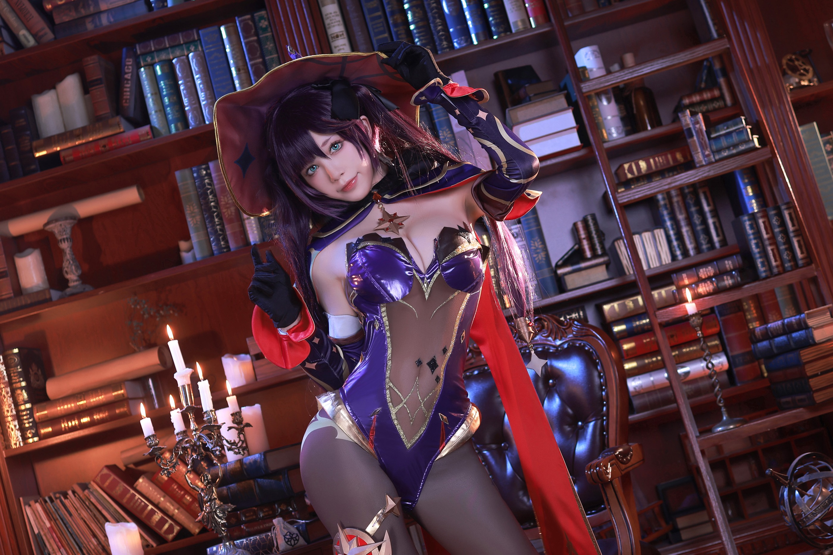 图片[1]-水淼Aqua – NO.121 原神莫娜 [75P]-XikXak